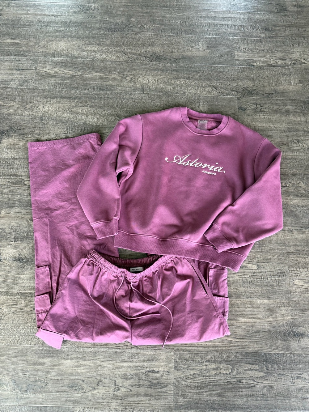 Astoria Women's Mauve Crewneck Sweatshirt